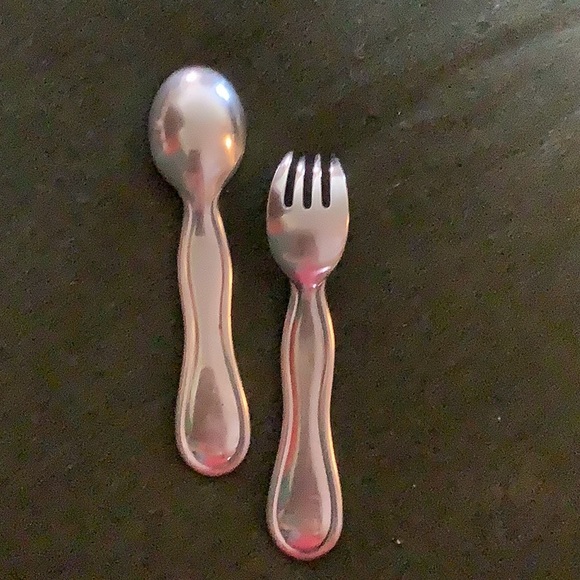 Christofle Dining Baby Spoon And Fork Poshmark